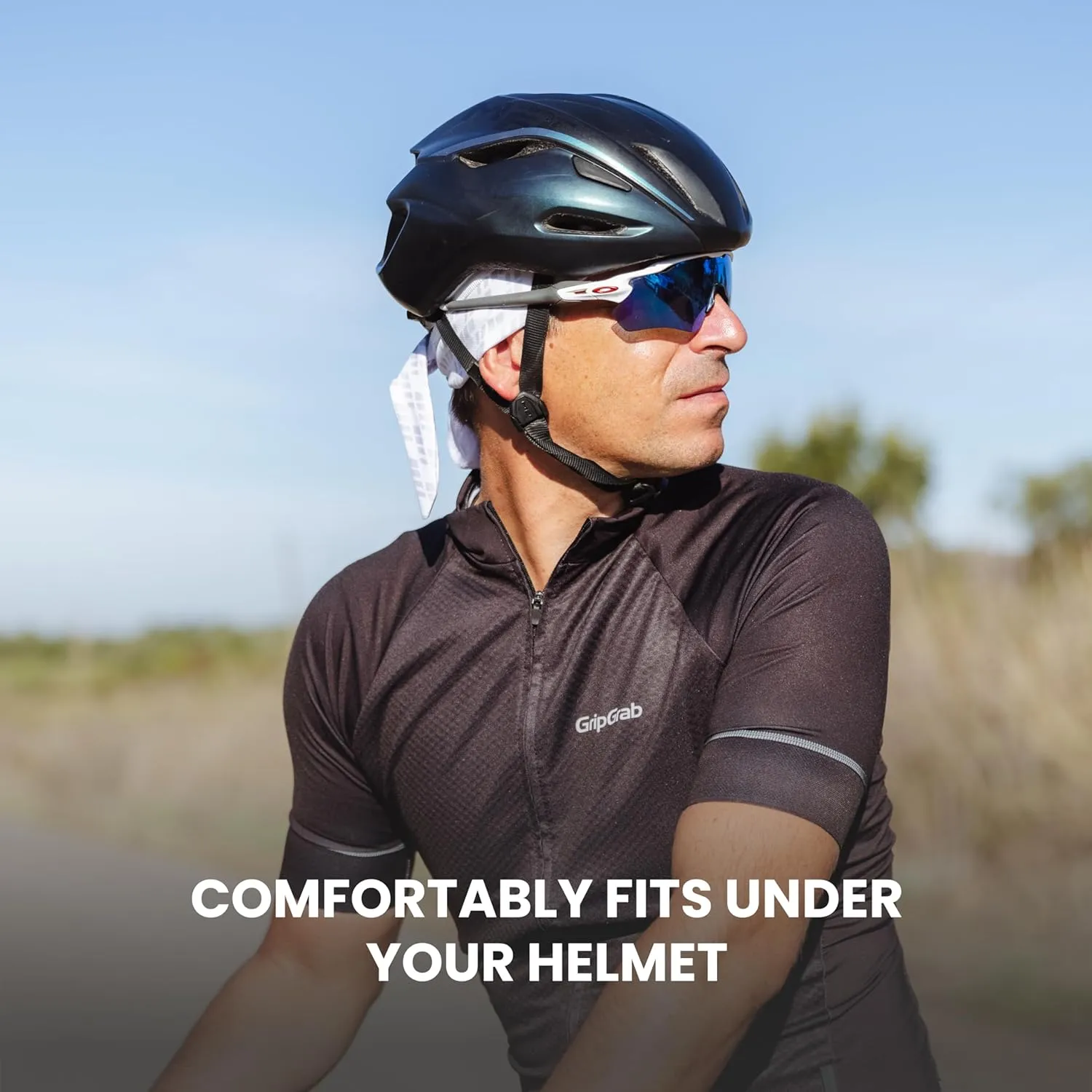 GripGrab Bandana UV-Protection Summer Under-Helmet Cycling Headscarf Headwrap Headwear Breathable 8 Colours Sweatband