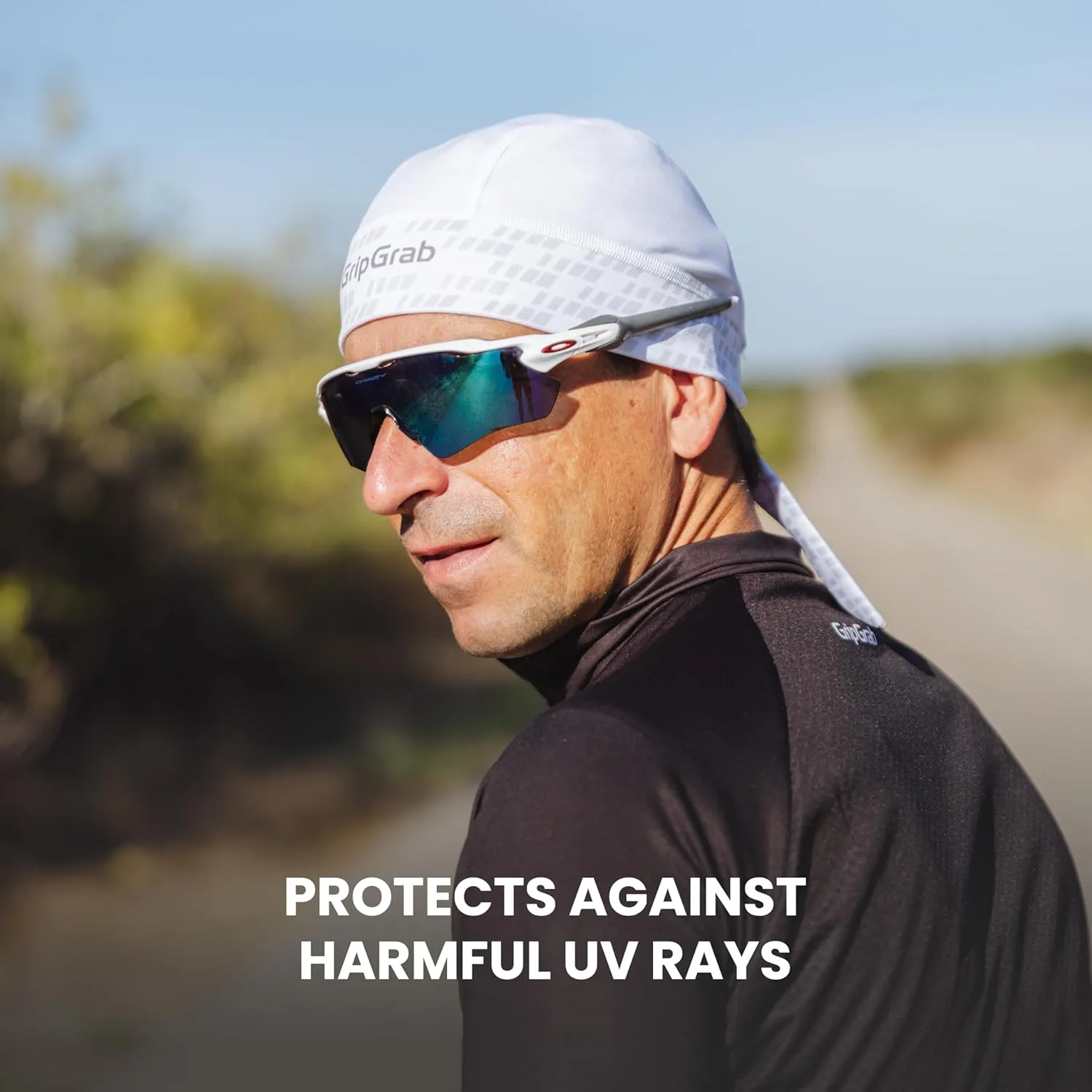 GripGrab Bandana UV-Protection Summer Under-Helmet Cycling Headscarf Headwrap Headwear Breathable 8 Colours Sweatband