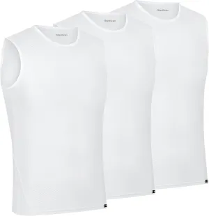 GripGrab Ultralight 1 and 3 Pack Sleeveless Mesh Summer Cycling Base Layer Biking Undershirt Lightweight Vest Cycling Shirt