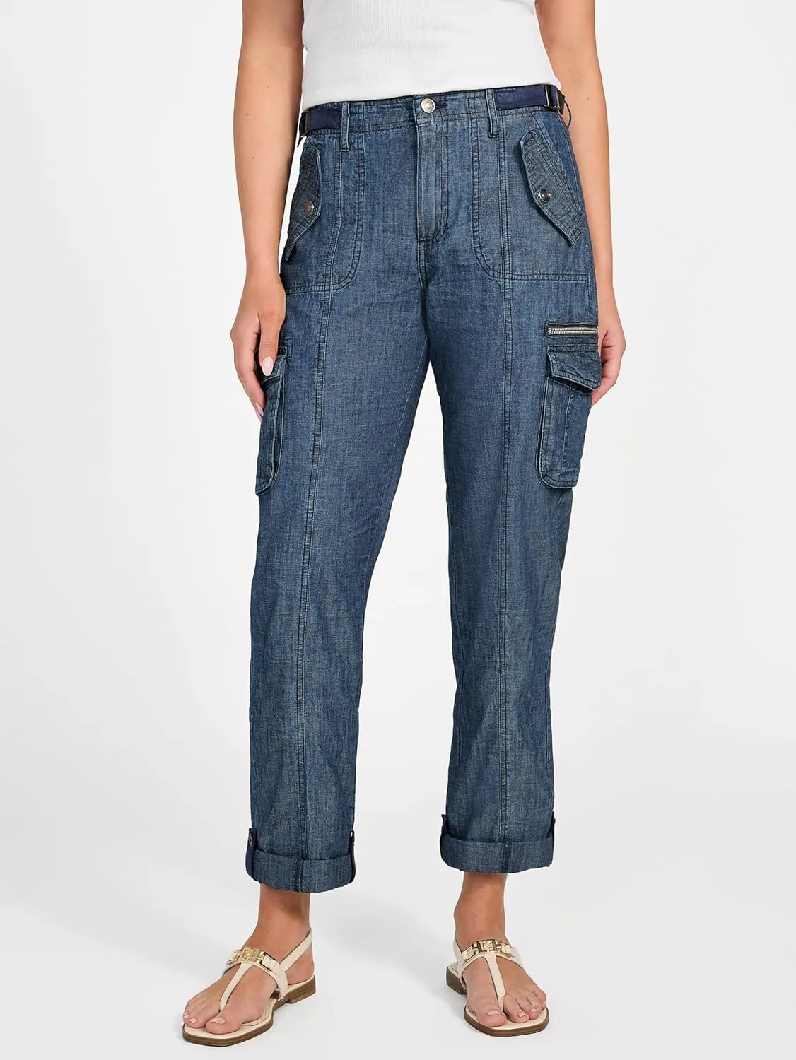 GUESS Women's Eco Nessi Cargo
