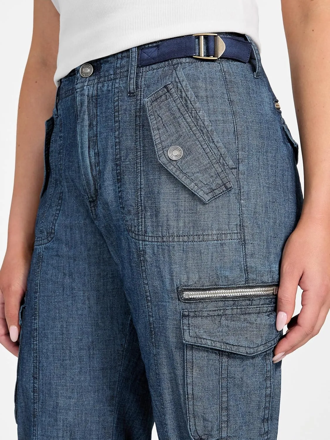 GUESS Women's Eco Nessi Cargo