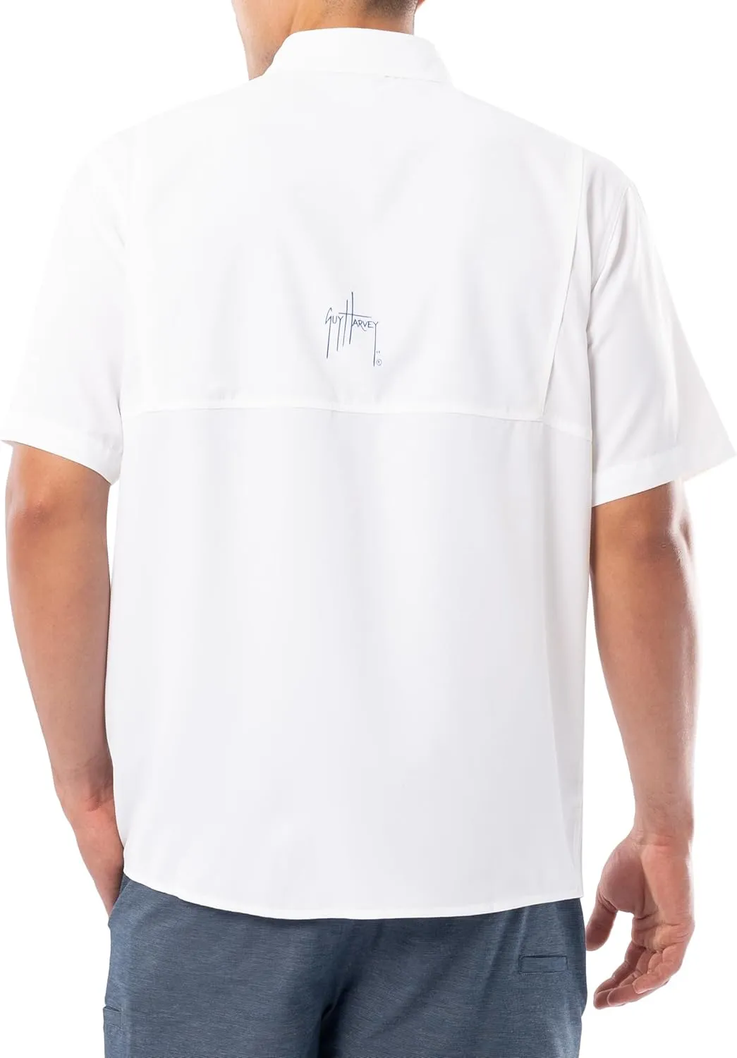 Guy Harvey Men's Short Sleeve Performance Fishing Shirt