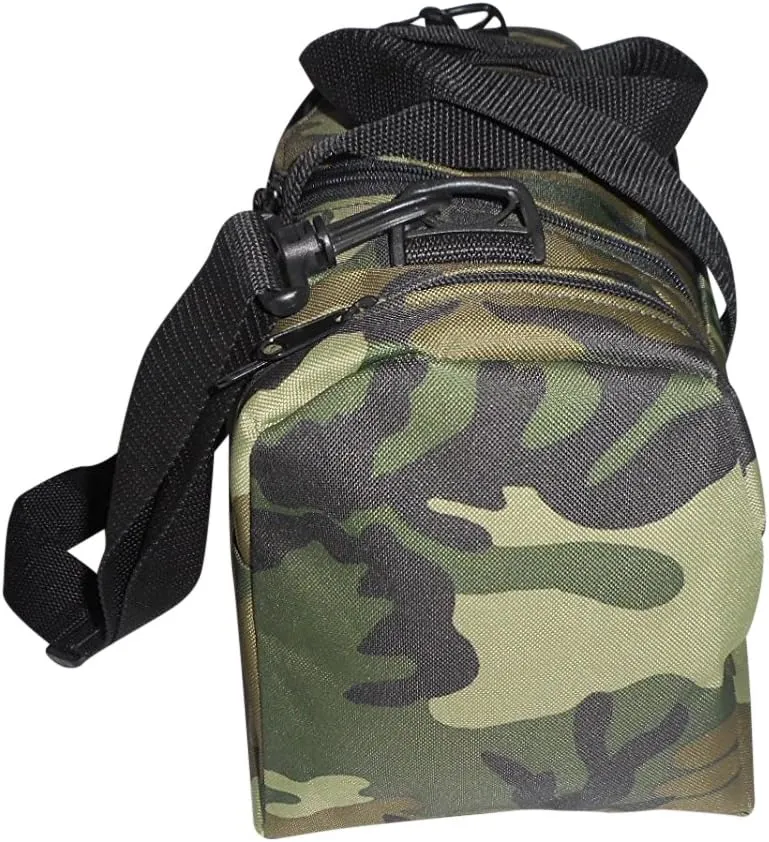 Gym Or Travel Bag Holds Personal Items,Towel, Change Of Clothes, Front Pocket For Cellphone, Keys Id And Wallet Made In USA.