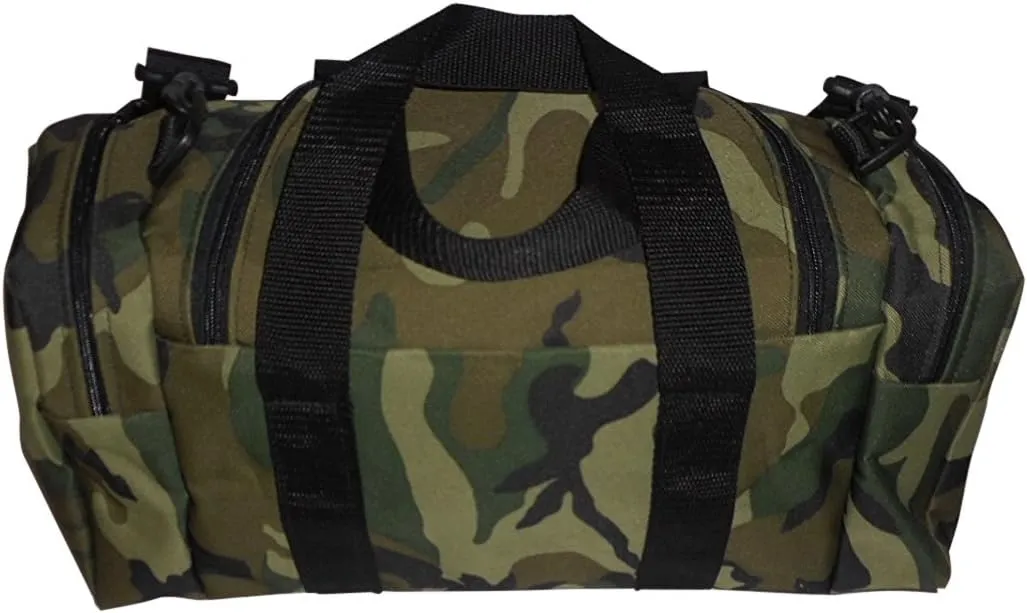 Gym Or Travel Bag Holds Personal Items,Towel, Change Of Clothes, Front Pocket For Cellphone, Keys Id And Wallet Made In USA.