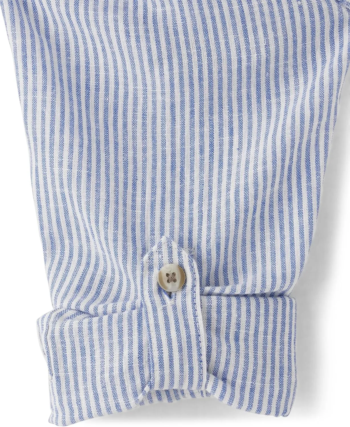 Gymboree Boys' and Toddler Long Sleeve Linen Button Up Shirt