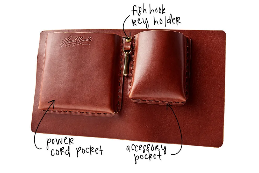 H B MESSENGER | BURNT UMBER LEATHER