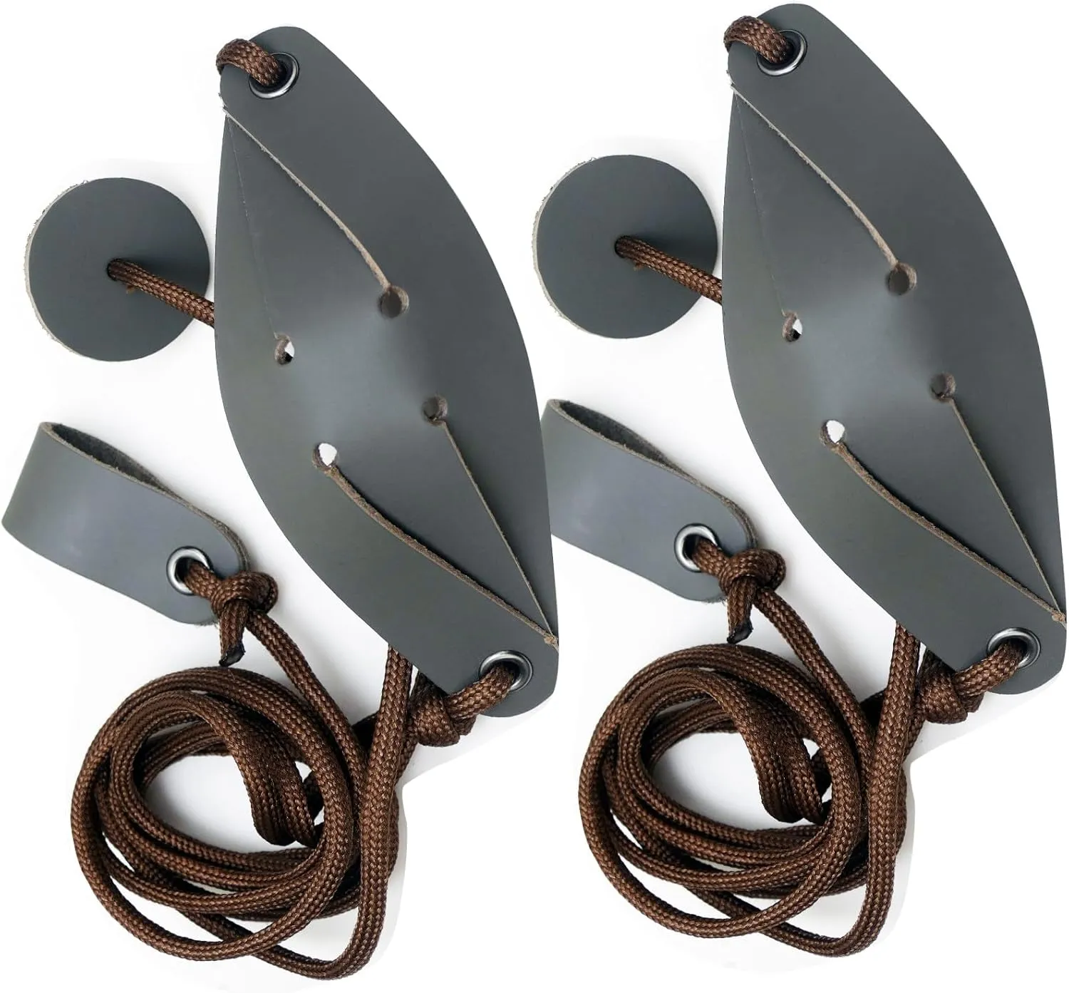 Handmade Leather Throwing Sling Old-Fashioned Slingshot Rock Sling