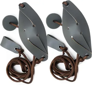 Handmade Leather Throwing Sling Old-Fashioned Slingshot Rock Sling