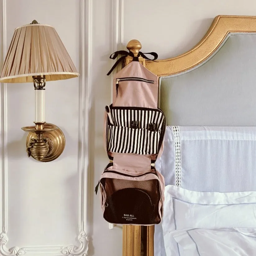 Hanging Toiletry Travel Bag – Pink/Blush