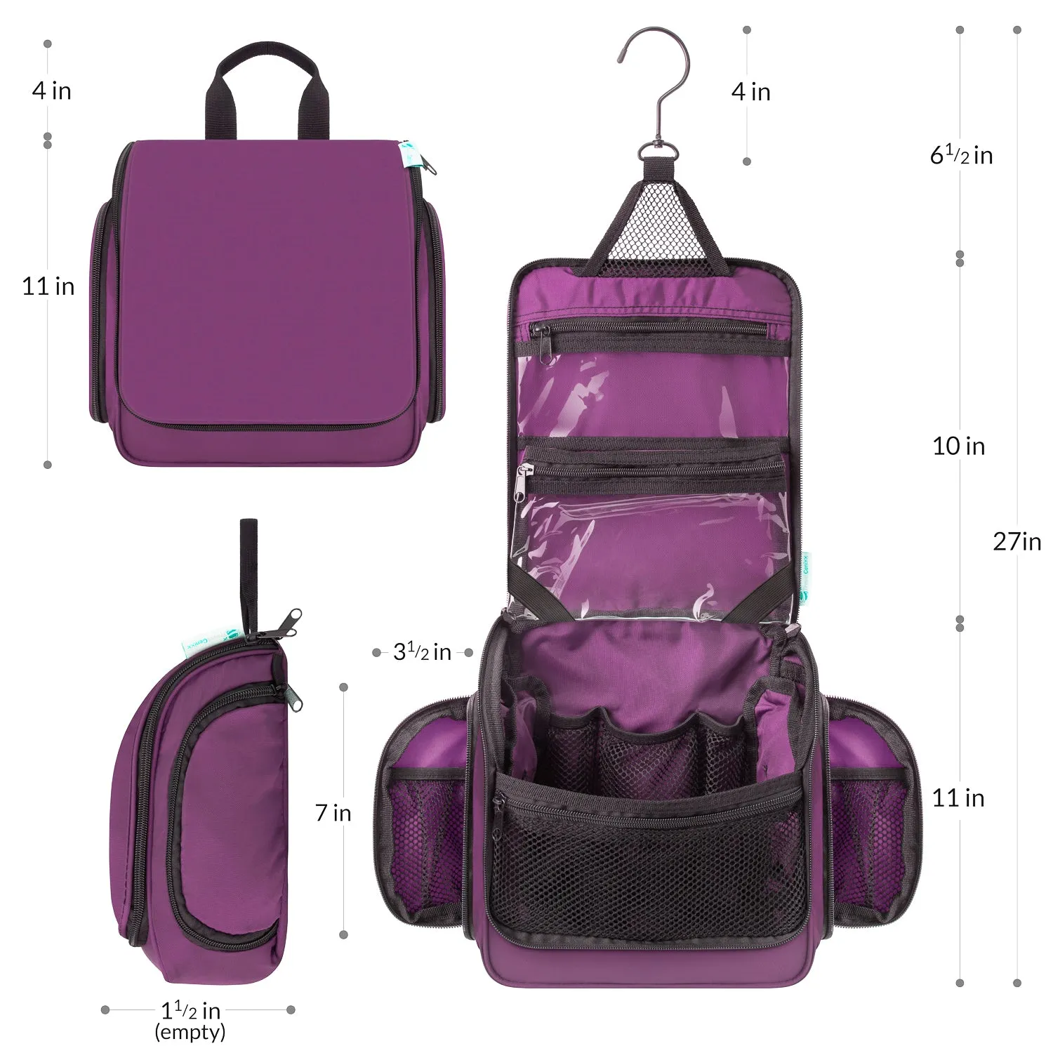 Hanging Travel Toiletry Bag