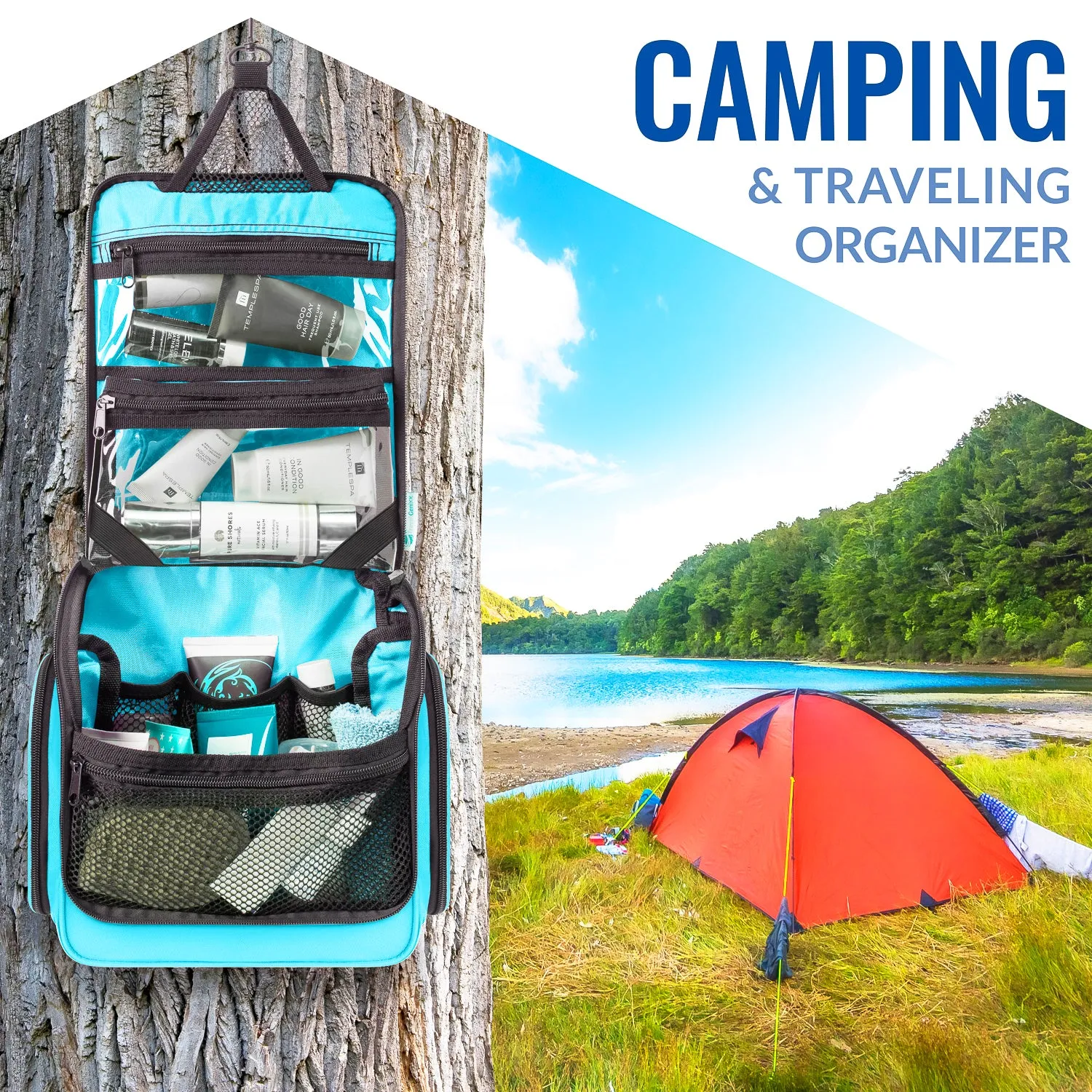 Hanging Travel Toiletry Bag