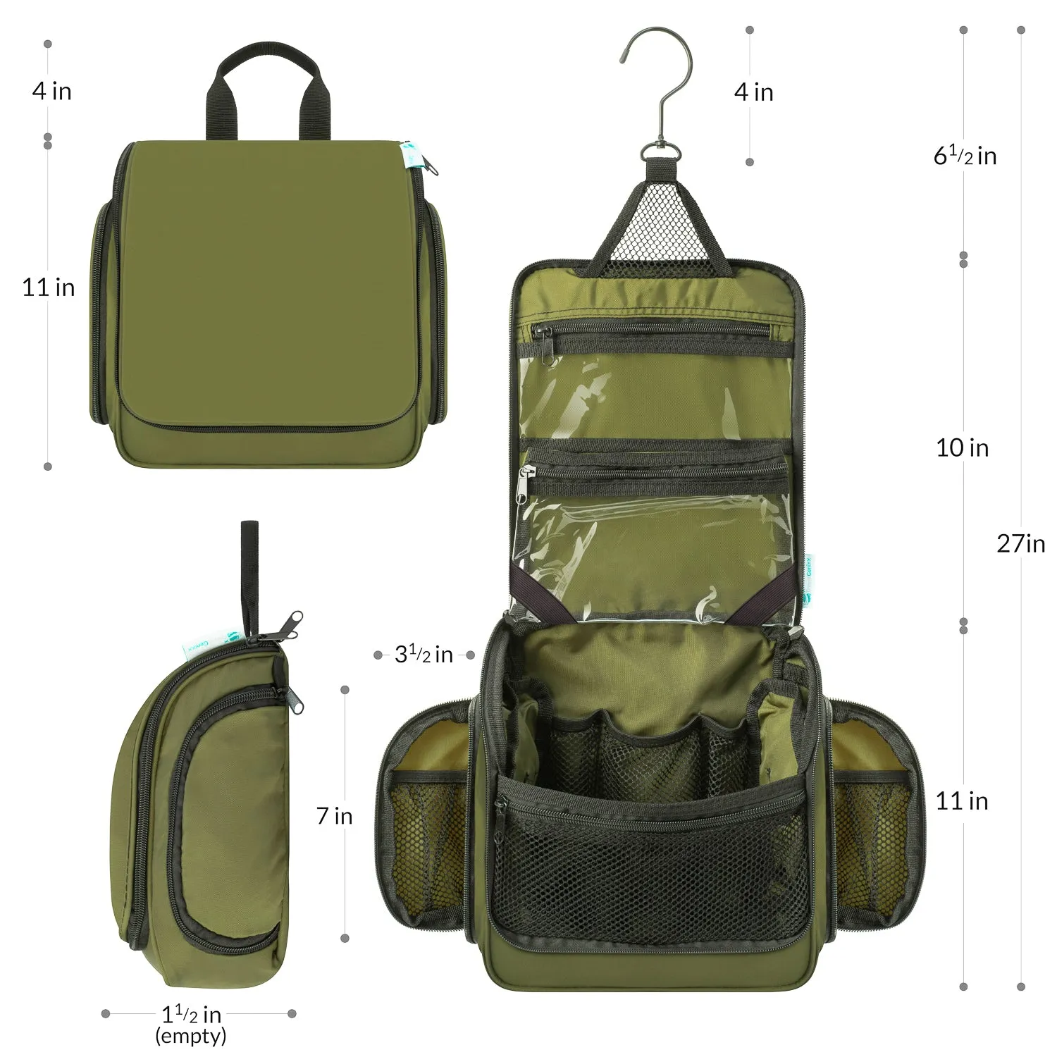 Hanging Travel Toiletry Bag