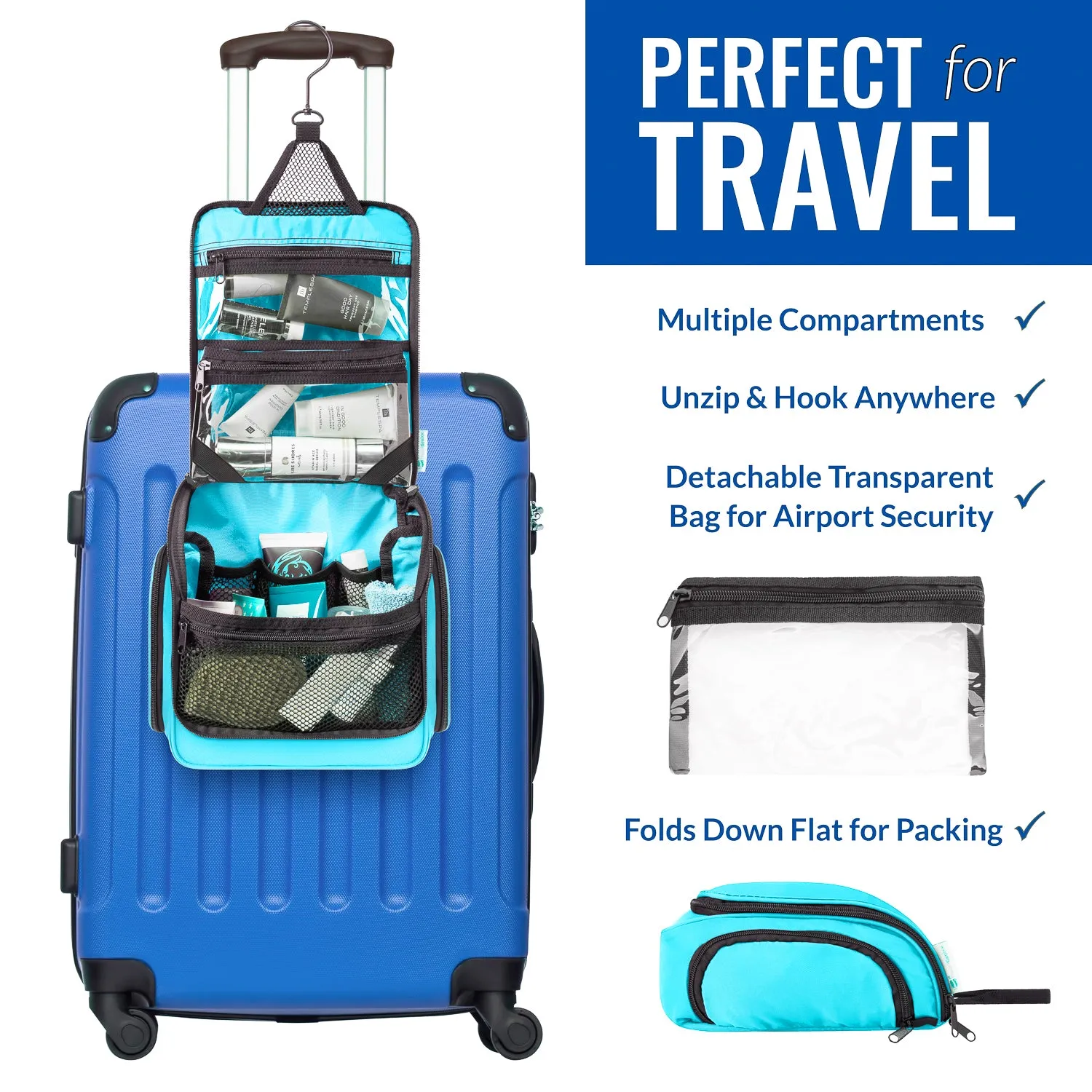 Hanging Travel Toiletry Bag