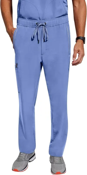 Healing Hands Medical Scrub Pant for Men Noah Bottoms with 7 Pockets, Moisture Wicking, 360° Stretch & Recycled Fibers 9173