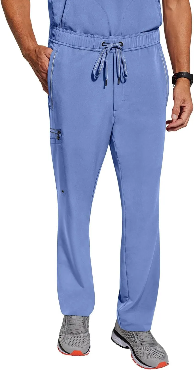 Healing Hands Medical Scrub Pant for Men Noah Bottoms with 7 Pockets, Moisture Wicking, 360° Stretch & Recycled Fibers 9173