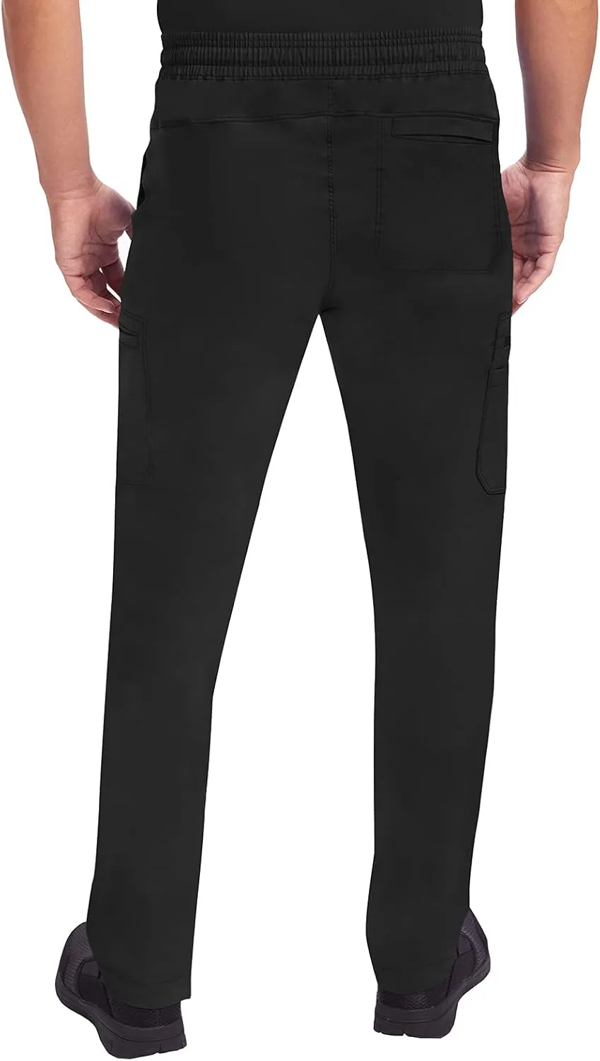 Healing Hands Scrub Pants for Men Daniel Utility Bottoms with 6 Pockets, 2-Way Stretch and Durable Fabric 9300