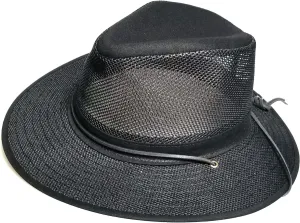 Henschel Aussie Breezer Hat 5312 Cotton Twill Original Made in USA (with Imported Material) for Miami Hat Shop Shipped in Box
