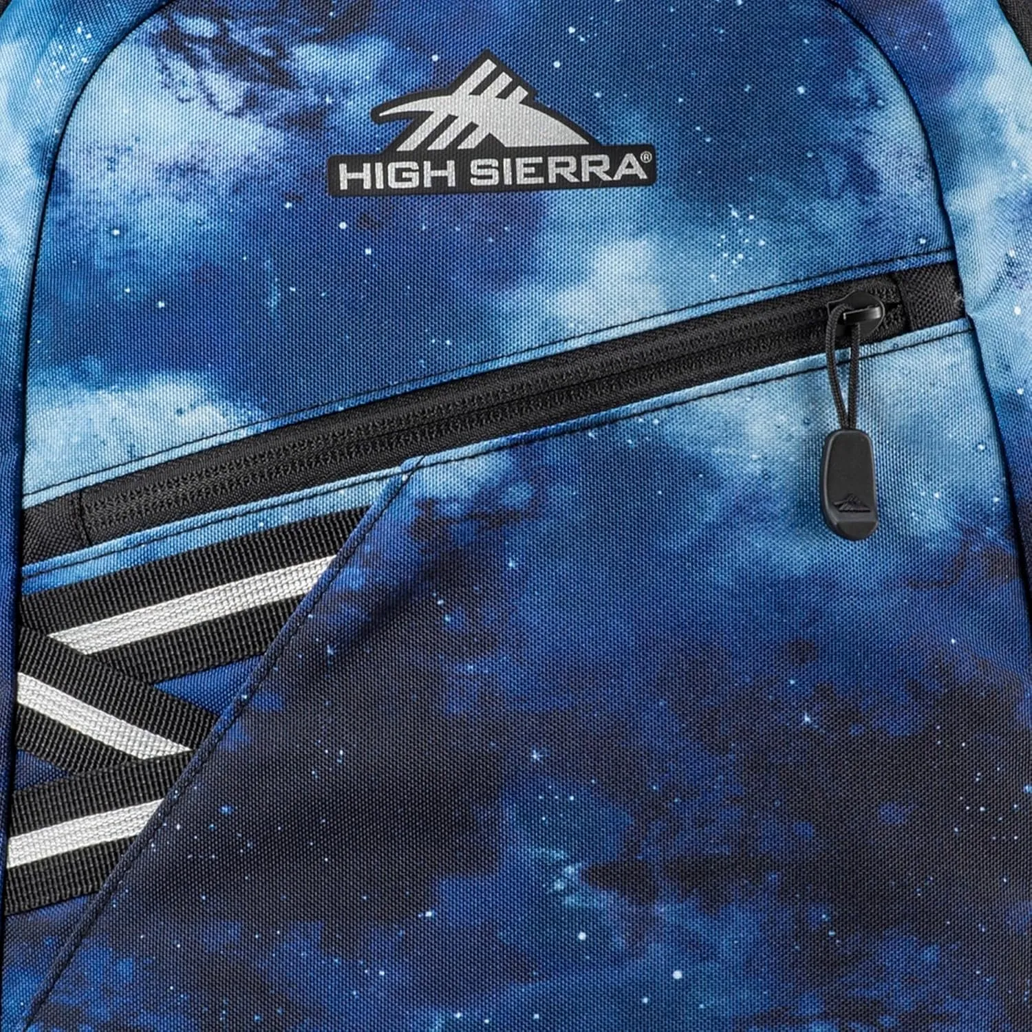 High Sierra Outburst 2.0 Carry-On Daypack Book Bag with Padded Laptop Tablet Sleeve, 360 Degree Reflectivity, Fits Most 15.6" Laptops, 28L, Space