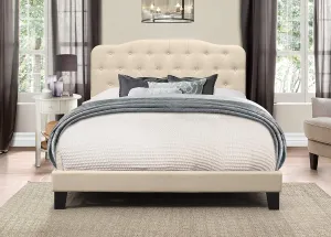 Hillsdale Furniture Nicole Bed in One, Full, Linen