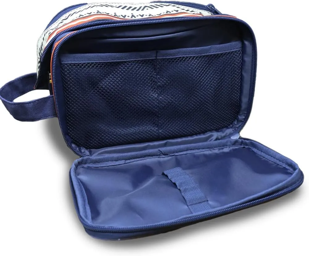 HOOEY Men's Dopp Kit Toiletry Bag Shaving Kit (Serape)