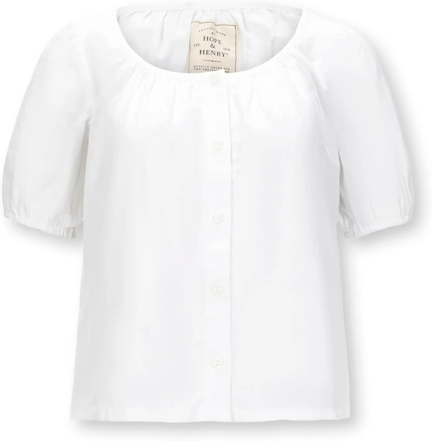Hope & Henry Women's Classic Fit Shirt