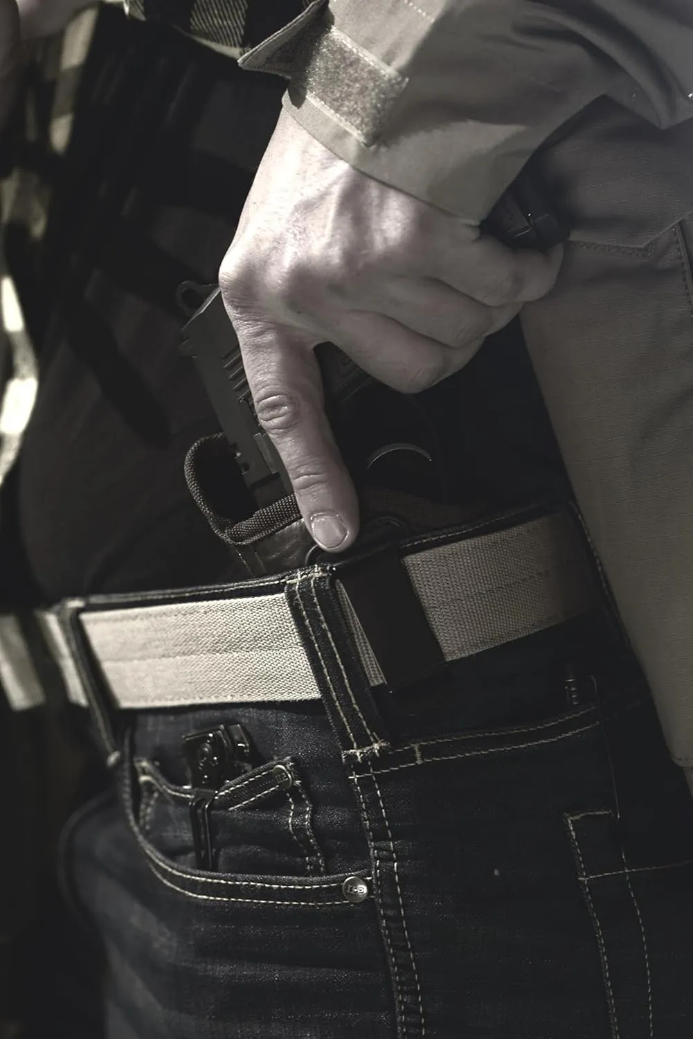 HOUSTON Gun Holsters - Nobuck ECO Leather Concealed Carry - .38, Smith & Wesson, Charter, Rossi, Taurus, Revolvers 5 Shots