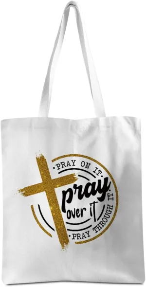 HOWDOUDO Christian Gifts for Women Tote Bag, Religious Gifts for Women Beach Bag Shopping Bags, Faith Based Gift