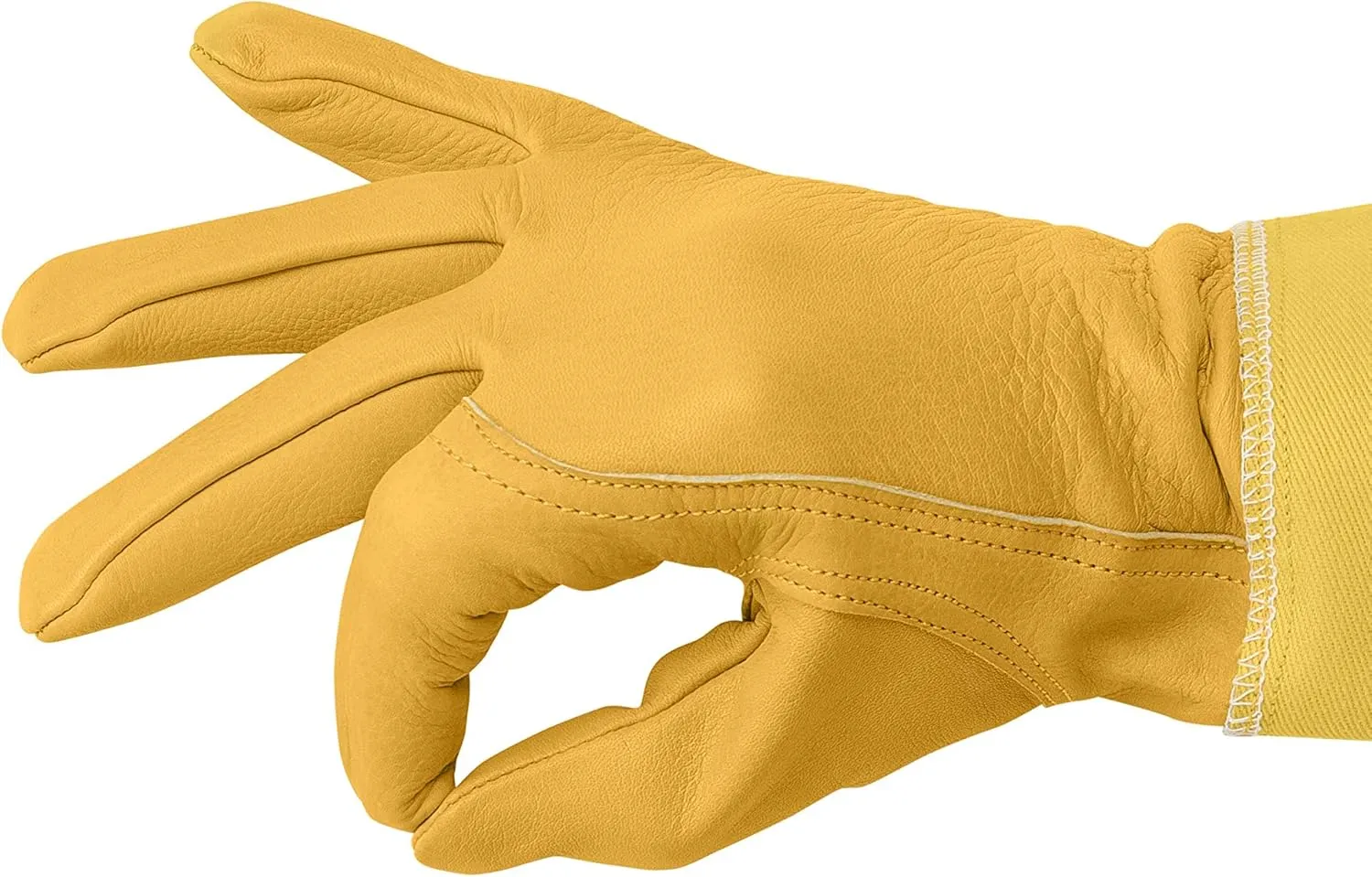 Humble Bee 113 Cowhide Beekeeping Gloves with Reinforced Cuffs