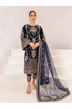 Insiyah 03 || EMBROIDERED VELVET '22 || Gulaal