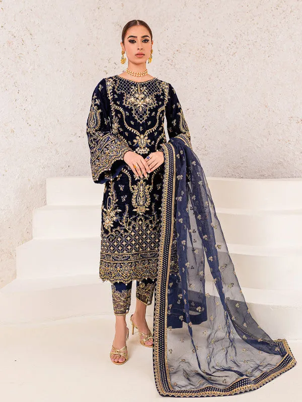 Insiyah 03 || EMBROIDERED VELVET '22 || Gulaal
