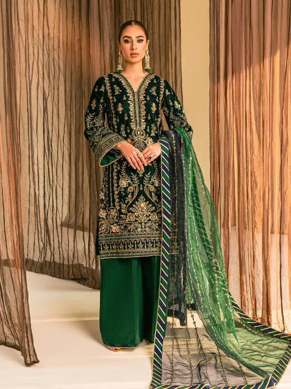 Ismah 04 || EMBROIDERED VELVET '22 || Gulaal
