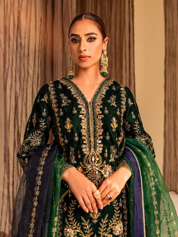 Ismah 04 || EMBROIDERED VELVET '22 || Gulaal
