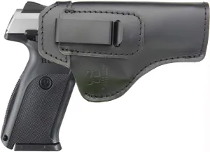 IWB Leather Holster for Inside Waistband Concealed Carry Fits: Ruger SR Series SR9/SR40/SR45(Full Size)