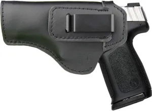 IWB Leather Holster for Inside Waistband Concealed Carry Fits: S&W SD9VE and SD40VE or Similar Sized Pistols