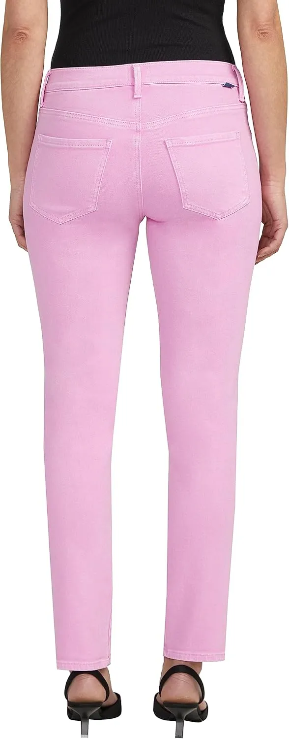 JAG Women's Cassie Mid Rise Slim Straight Leg Jeans & Pants-Legacy