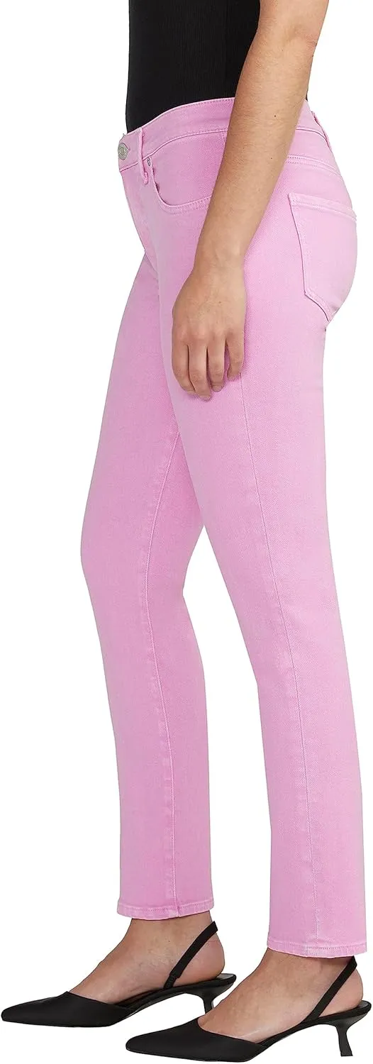 JAG Women's Cassie Mid Rise Slim Straight Leg Jeans & Pants-Legacy
