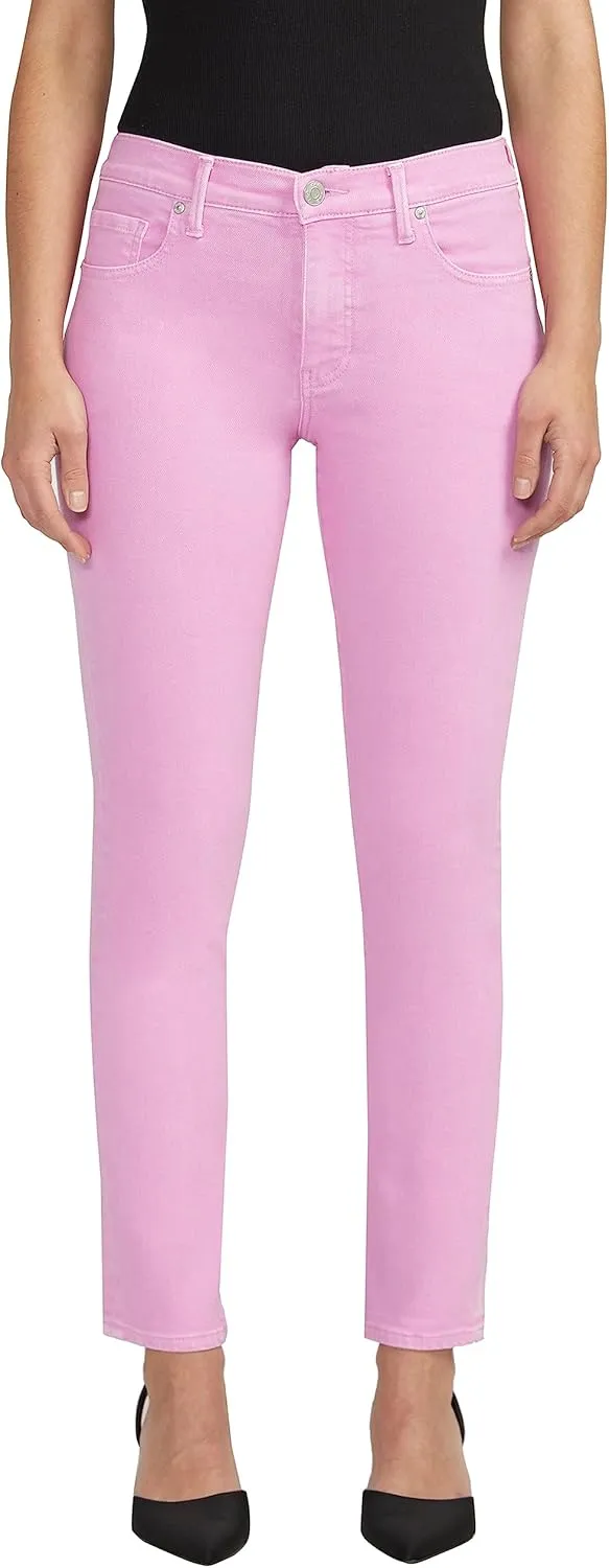 JAG Women's Cassie Mid Rise Slim Straight Leg Jeans & Pants-Legacy
