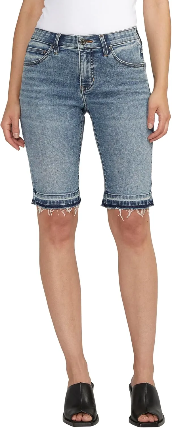 JAG Women's Cecilia Mid Rise Bermuda Short