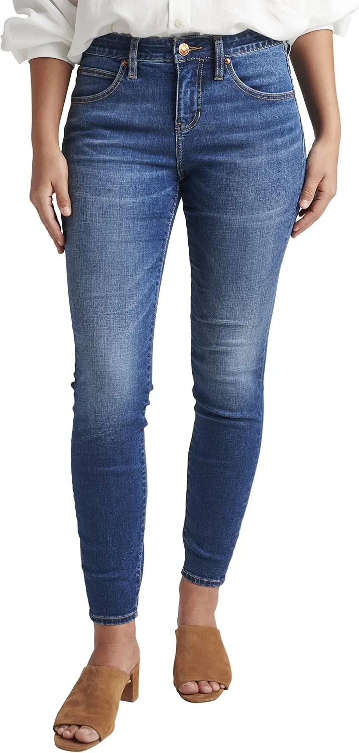 JAG Women's Cecilia Mid Rise Skinny Jeans