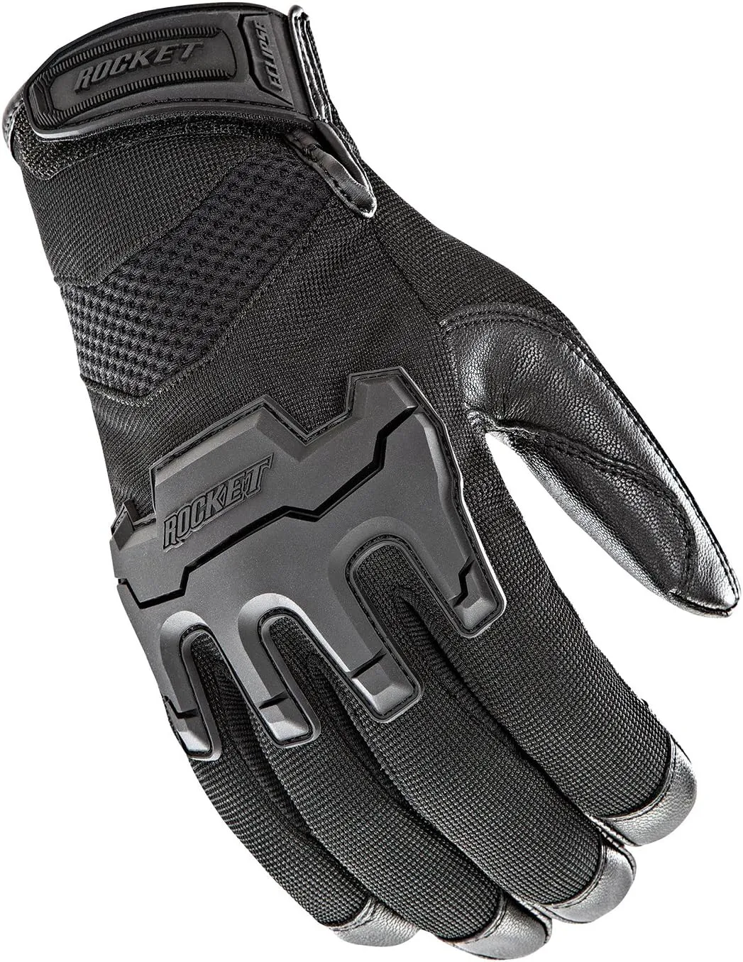 Joe Rocket 1722-2007 Men's Eclipse Gloves (Black, XXX-Large)