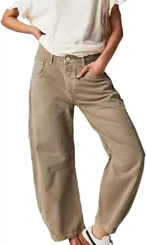 JOFOW Oprah Pants Tummy Control Sailor Wide Leg Trouser oprah's Favorite Jeans Wide Leg Cropped Jeans for Women