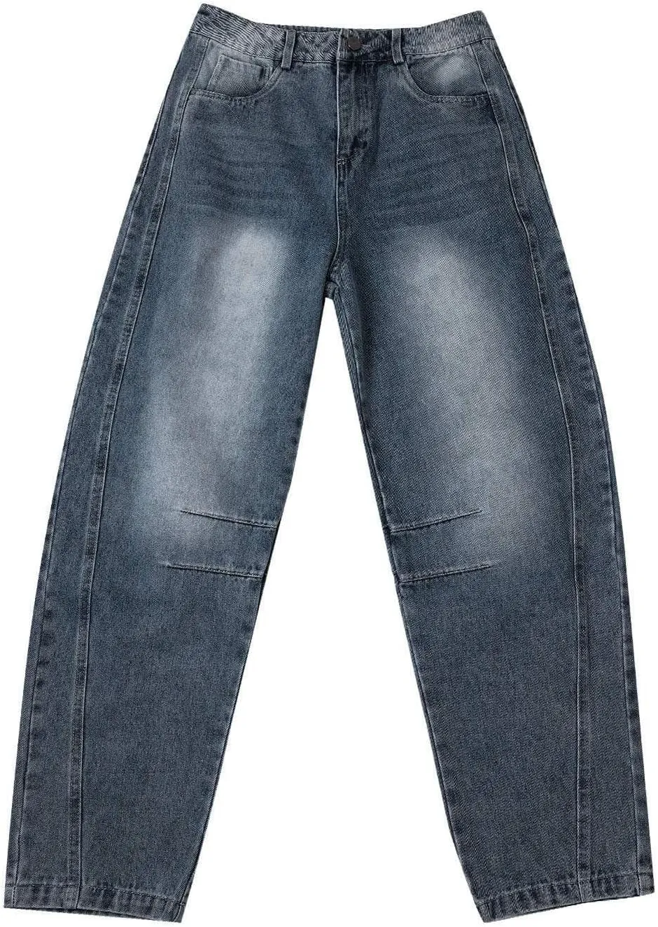 JOFOW Oprah Pants Tummy Control Sailor Wide Leg Trouser oprah's Favorite Jeans Wide Leg Cropped Jeans for Women