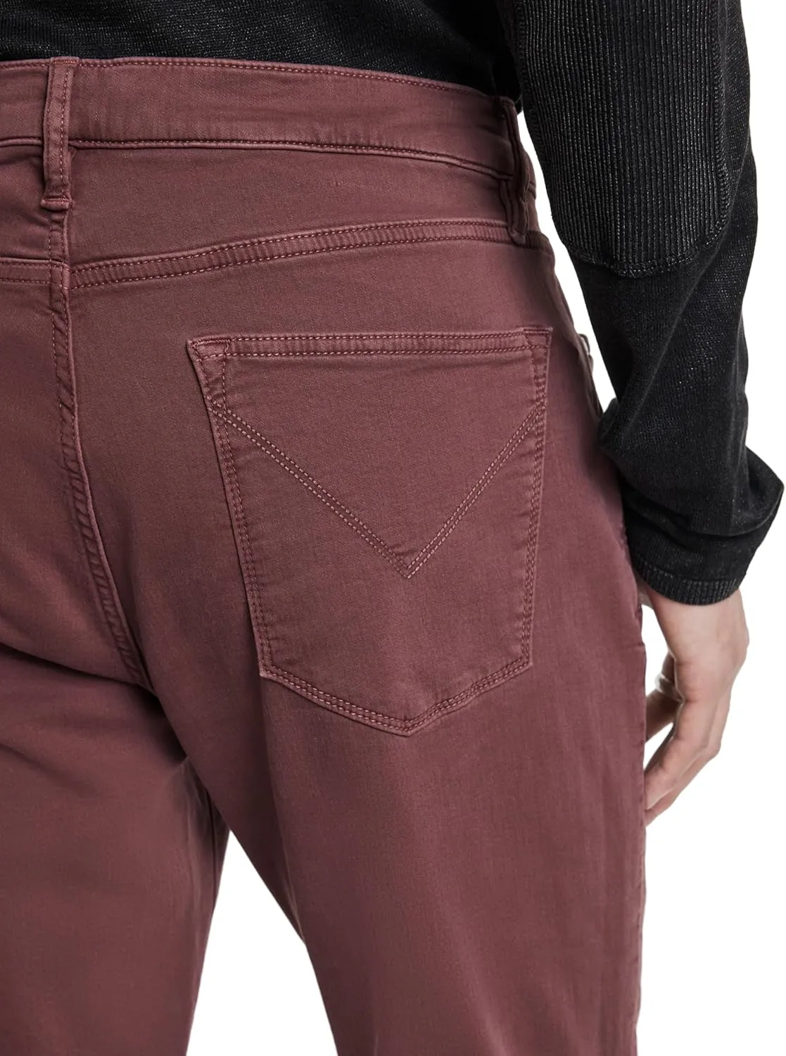 John Varvatos Men's Slim Fit Winter Garment Dyed Denim