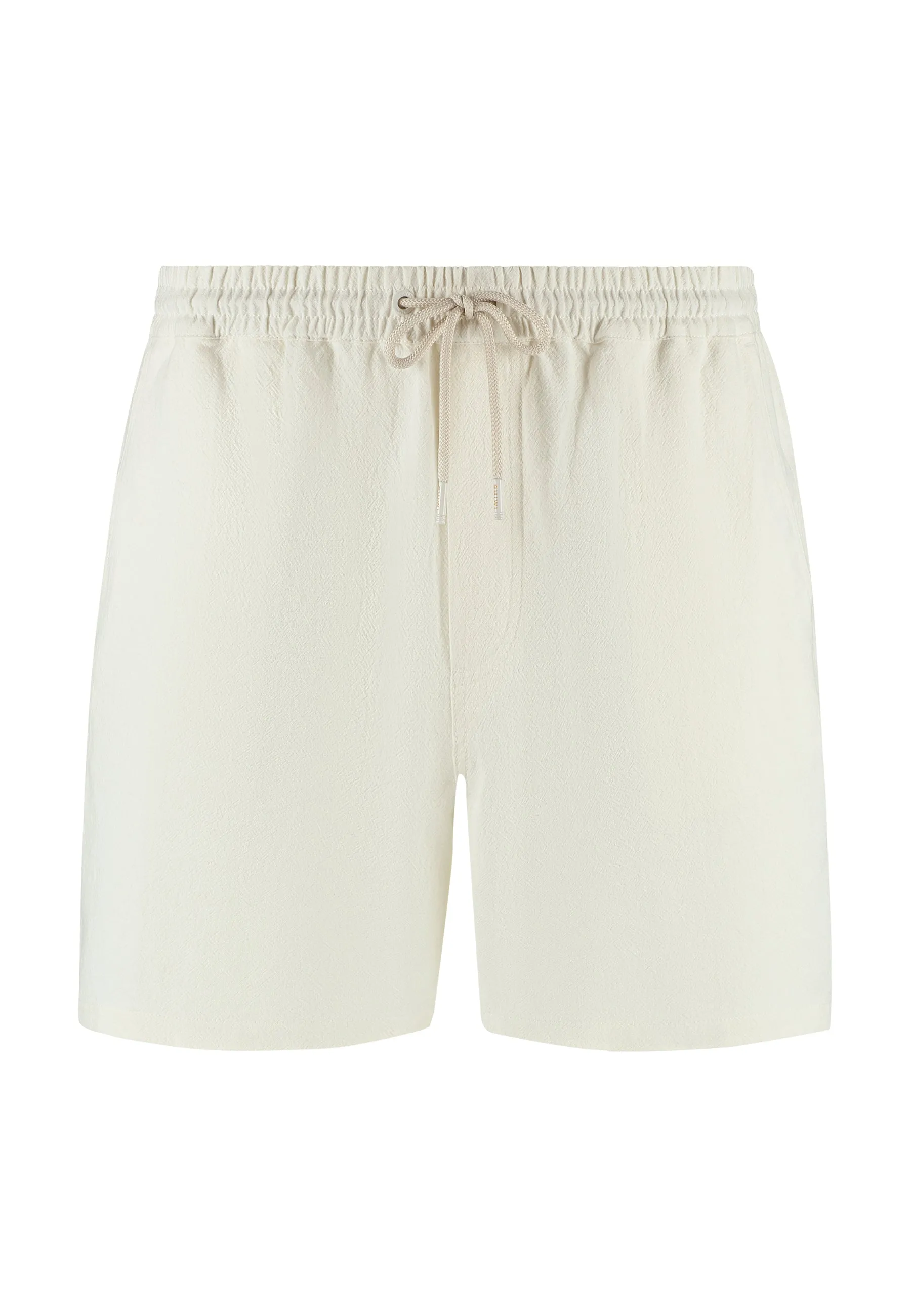 JOSH shorts crepe structure | white