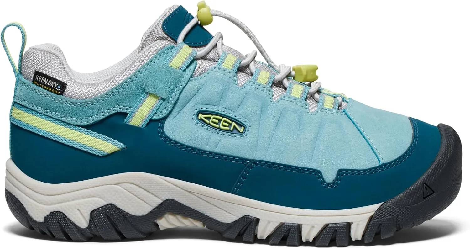 KEEN Unisex-Child Targhee 4 Low Height Durable Comfortable Waterproof Hiking Shoes