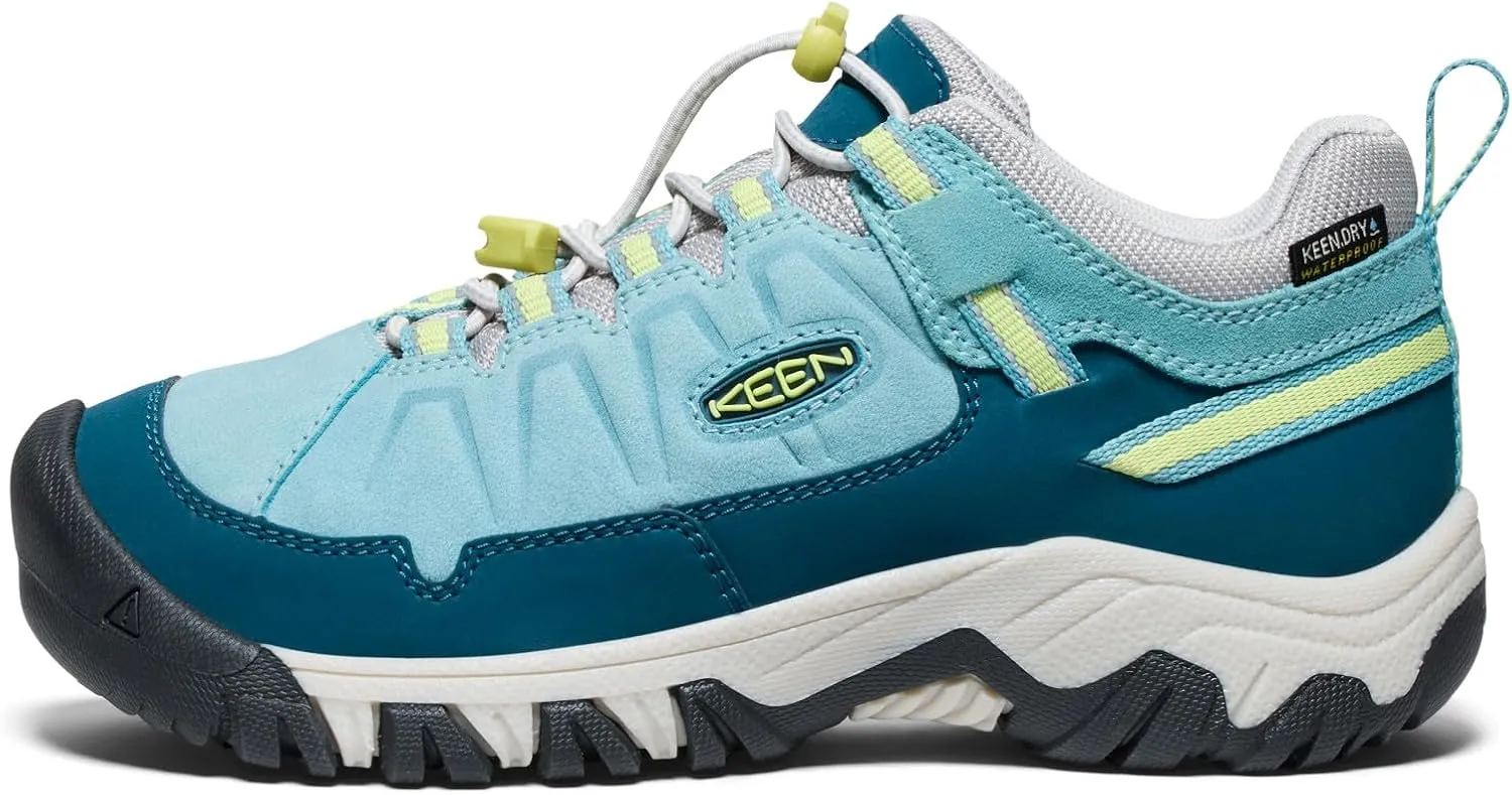 KEEN Unisex-Child Targhee 4 Low Height Durable Comfortable Waterproof Hiking Shoes