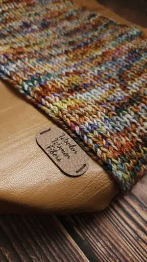 Keep Calm and Carry Yarn Knitted Knapsack