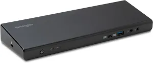 Kensington SD4750P USB-C Displaylink Docking Station for Windows, MacBook, Surface and Chromebooks – Dual 4K Video, 85W PD (K39105NA)