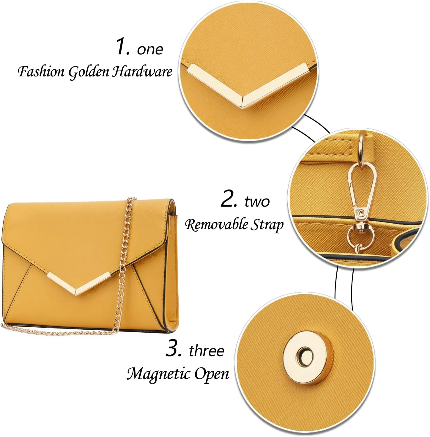 KKXIU Women Elegant Faux Leather Evening Envelope Clutch Purse Foldover Bags for Party Wedding Prom