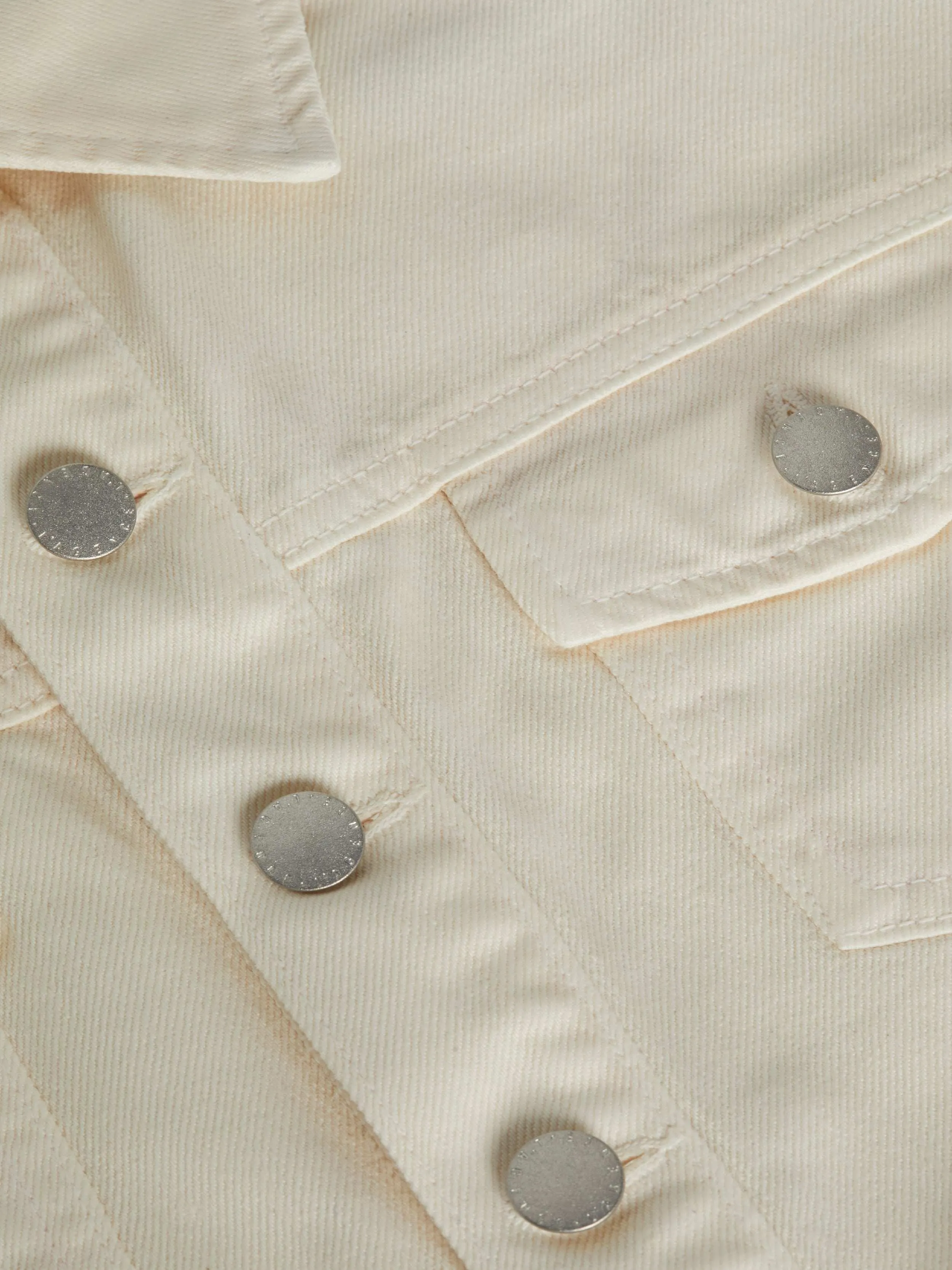 Koda Coated Cropped Denim Jacket
